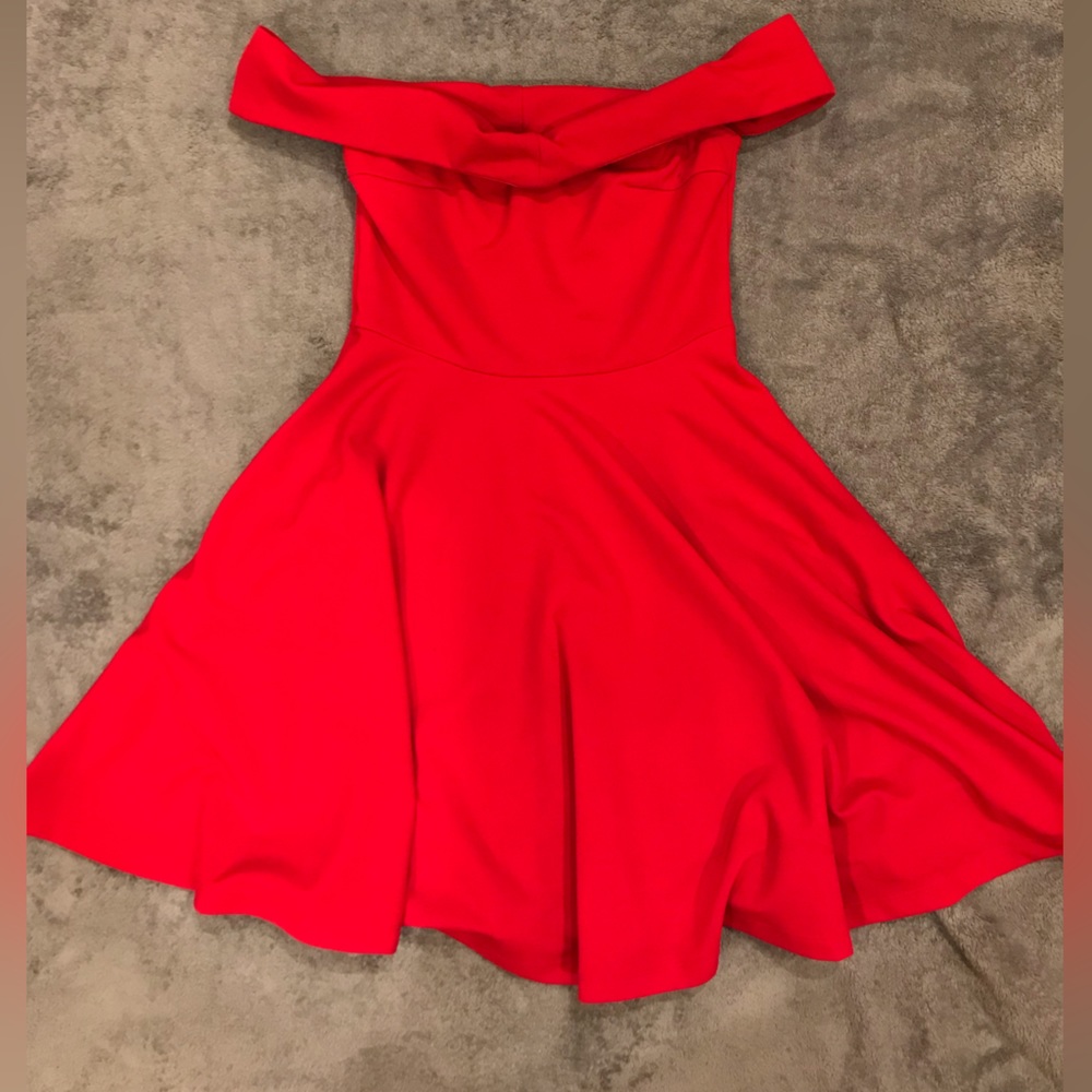 Red dress